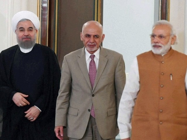 ایران، افغانستان اور بھارت کے درمیان تجارتی راہداری معاہدہ طے پاگیا