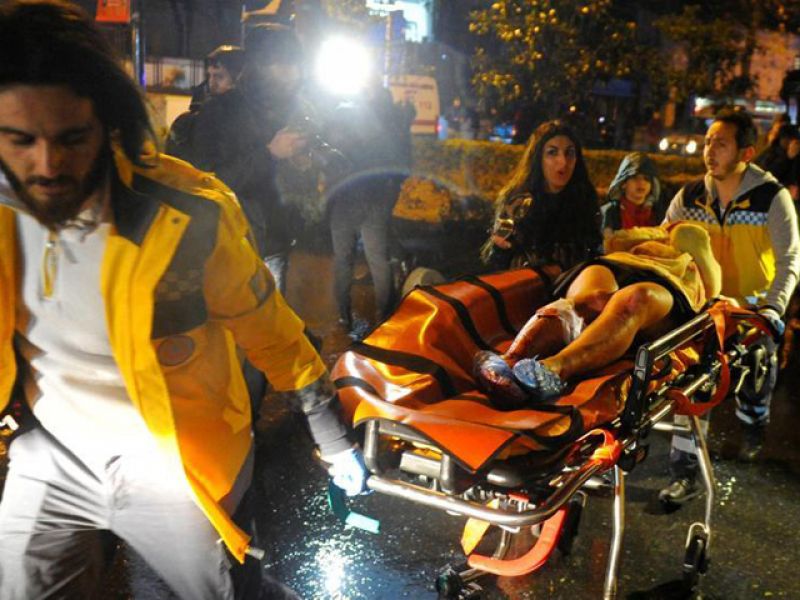ترک شہر استنبول کے نائٹ کلب میں فائرنگ ، نیو ایئر نائٹ منانے والے 35افراد ہلاک،40زخمی