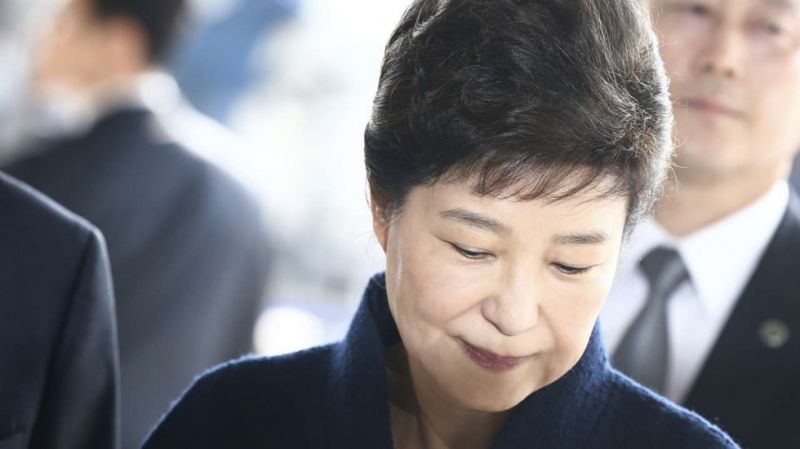 جنوبی کوریا کی برطرف صدر کو گرفتار کر لیا گیا