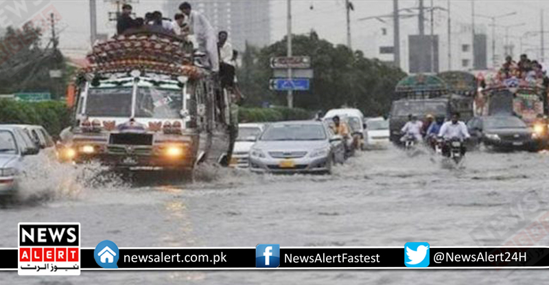 کراچی کے مختلف علاقوں میں بارش ‘ 13 افراد جاں بحق