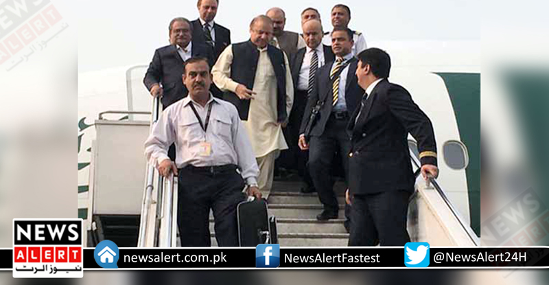 سابق وزیر اعظم نواز شریف لندن سے وطن واپس پہنچ گئے