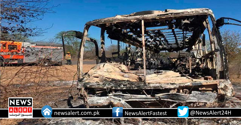 زمبابوے:بس میں آتشزدگی سے 40 مسافر ہلاک