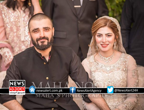 حمزہ علی عباسی اور نیمل خاور ،رشتہ ازدواج میں منسلک