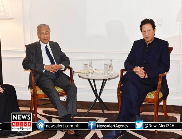 وزیر اعظم عمران خان کی مہاتیر محمد سے اہم ملاقات