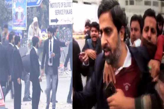 وکلاء کا پنجاب انسٹیٹیوٹ آف کارڈیالوجی پر دھاوا، آپریشن تھیٹر میں گھس کر توڑ پھوڑ، فیاض الحسن چوہان پر بھی تشدد