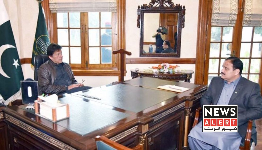 وزیر اعلیٰ پنجاب عثمان بزدار کی وزیر اعظم پاکستان عمران خان سے ملاقات