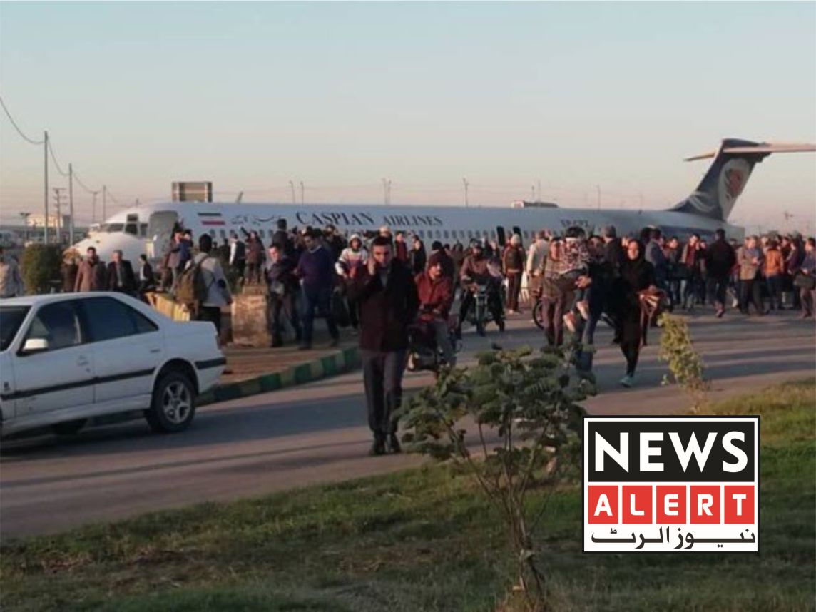 ایران :طیارے کی سڑک پرلینڈنگ،5 افراد زخمی