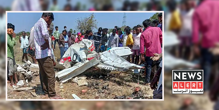 بھارت میں تربیتی طیارہ گر کر تباہ، خاتون پائلٹ ہلاک