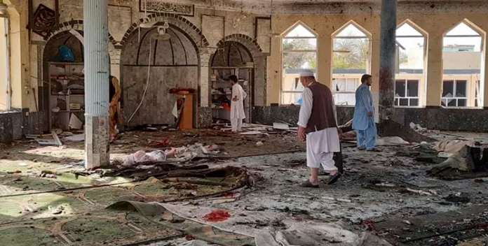 افغانستان : مسجد میں دھماکہ ، ہلاکتوں کی تعداد 50 سے زیادہ