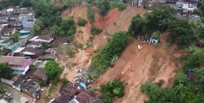 برازیل میں طوفانی بارشیں ،35 افراد ہلاک