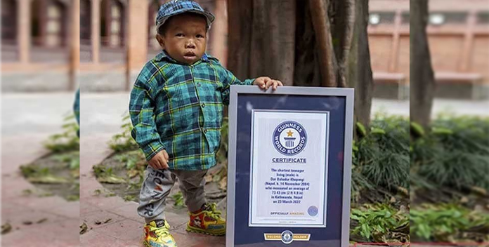 نیپالی نوجوان کو دنیا کا سب سے چھوٹا شخص قرار دے دیا گیا