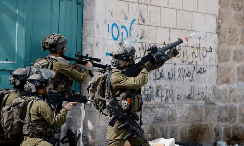 فلسطین : اسرائیلی فورسز کی فائرنگ سے 2 فلسطینی جاں بحق