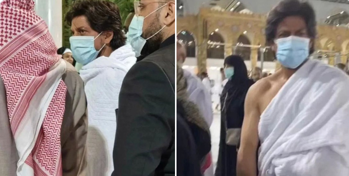 شاہ رخ خان نے عمرہ کی سعادت حاصل کر لی ، تصاویر اور ویڈیو وائرل