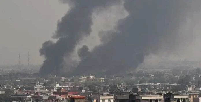 کابل : فوجی ہوائی اڈے کے قریب دھماکہ ہلاکتوں کا خدشہ