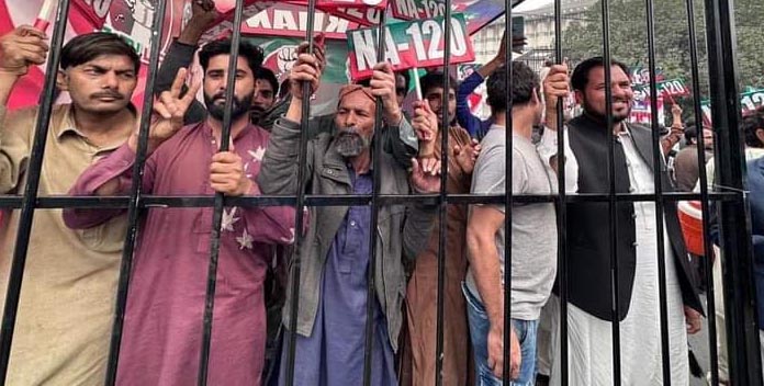 جیل بھرو تحریک:پی ٹی آئی کے 12 کارکنان کی ضمانت منظور