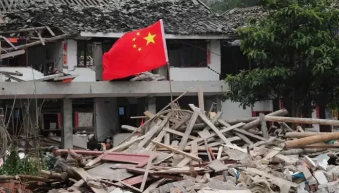 چین:زلزلے نے تباہی مچا دی، 111 ہلاکتیں جبکہ متعدد زخمی