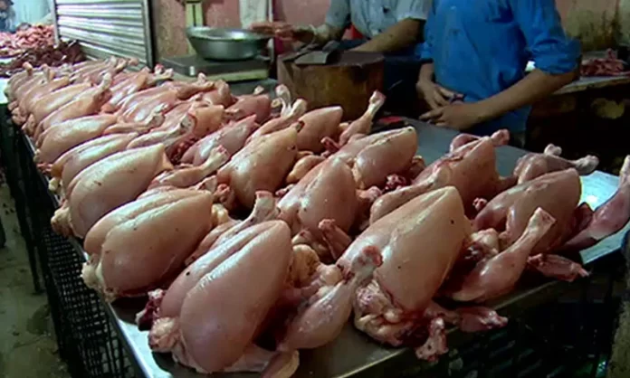 چکن کی قیمت میں مسلسل اضافے کے بعد کمی