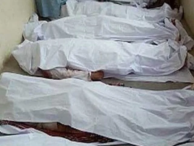بلوچستان کے پہاڑی علاقے سے 6 افراد کی لاشیں برآمد